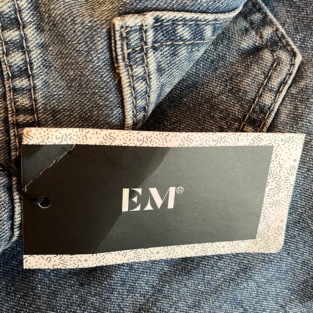 NWT EM Dead Bear Mom Jeans - Picture 7 of 8